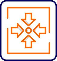 Assembly Point Sign Vector Icon