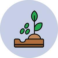 icono de vector de planta