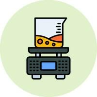 Chemical Weight Vector Icon