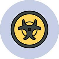 Biohazard Sign Vector Icon