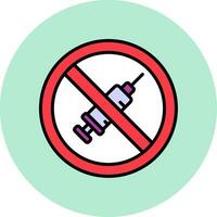 No Injection Vector Icon