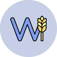 Small W Vector Icon