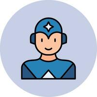 Superhero Vector Icon