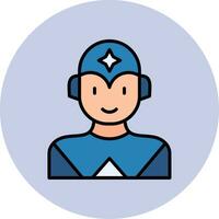 Superhero Vector Icon