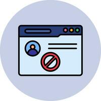 Banned Vector Icon