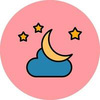 Moon Vector Icon