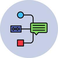 Natural Language Processing Vector Icon