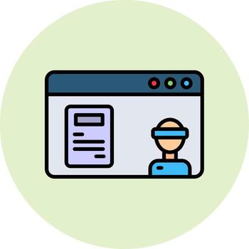 Chat Bot Vector Icon