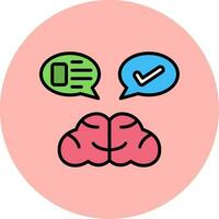 Thinking Vector Icon