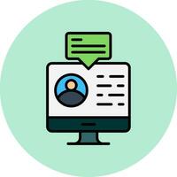 Digital Assistant Vector Icon