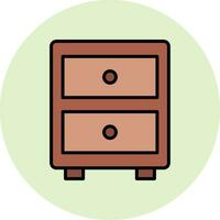 Filing Cabinet Vector Icon
