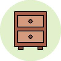 Filing Cabinet Vector Icon