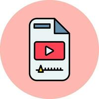 Video Vector Icon