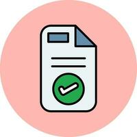 Document Vector Icon