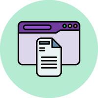Document Vector Icon