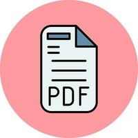 Pdf Vector Icon