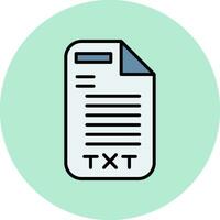 Text File Vector Icon