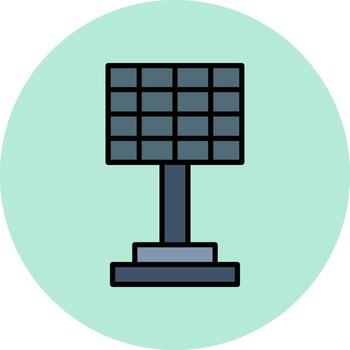 Solar Panel Vector Icon