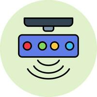 Motion Sensor Vector Icon