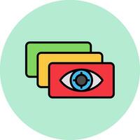 Depth Perception Vector Icon