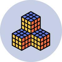 Cubes Vector Icon