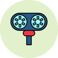 Stereoscope Vector Icon