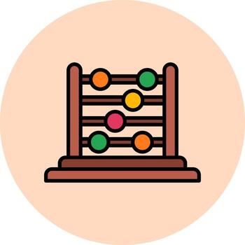 Abacus Vector Icon