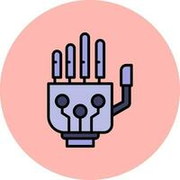 Robotic Hand Vector Icon