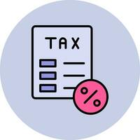 Tax Vector Icon