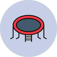 Trampoline Vector Icon