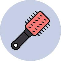 Hair Brush Vector Icon