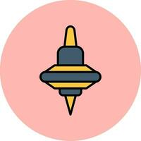Spinning Top Vector Icon