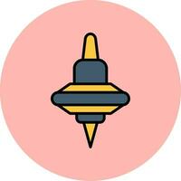 Spinning Top Vector Icon