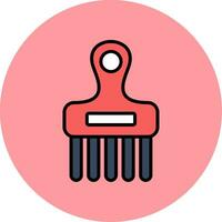 Afro Comb Vector Icon