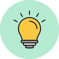 Light Bulb Vector Icon