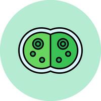 Synechocystis Cyanobacteria Vector Icon