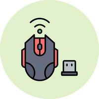 Wireless Mouse Vector Icon