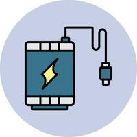 Power Bank Vector Icon