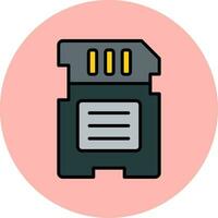 Memory Card Vector Icon