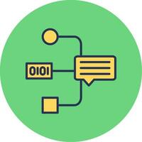 Natural Language Processing Vector Icon