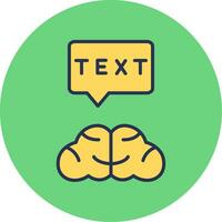 Natural Language Processing Vector Icon