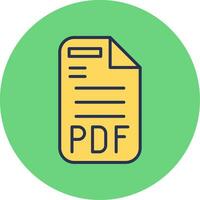 Pdf Vector Icon