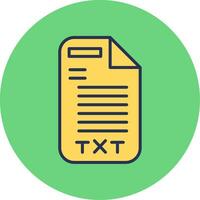 Text File Vector Icon