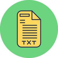 Text File Vector Icon