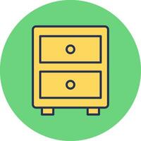 Filing Cabinet Vector Icon