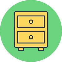 Filing Cabinet Vector Icon