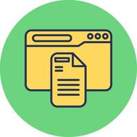 Document Vector Icon