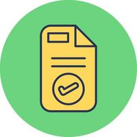 Document Vector Icon