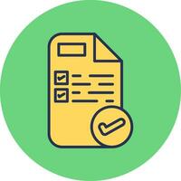 Document Vector Icon