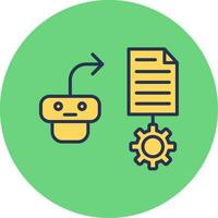 Natural Language Processing Vector Icon